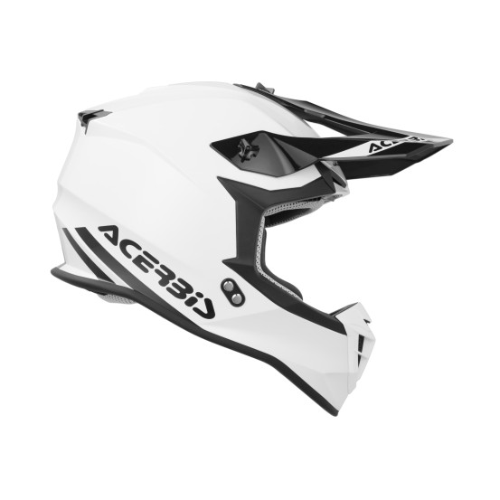 Casque cross Acerbis Linear - Blanc