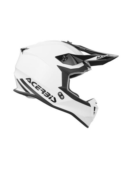 Casque cross Acerbis Linear - Blanc