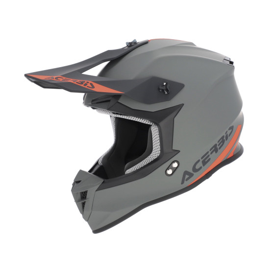 Casque cross Acerbis Linear - Gris