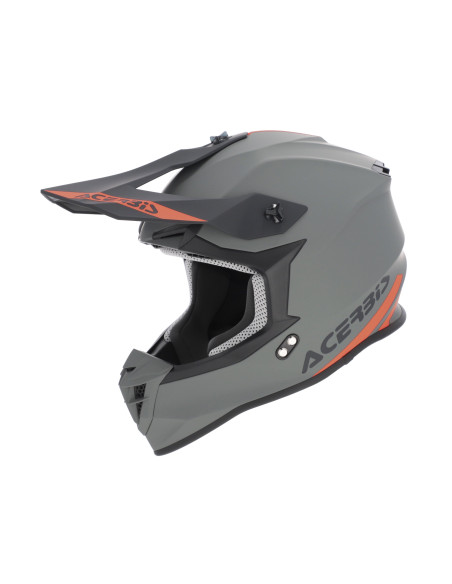 Casque cross Acerbis Linear - Gris