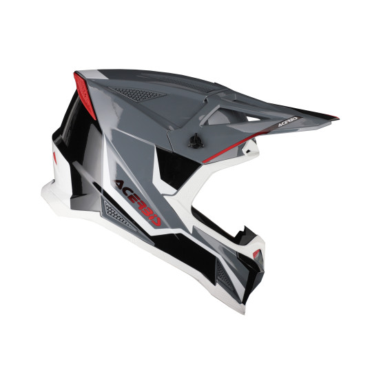 Casque cross Acerbis T711 - Gris Noir