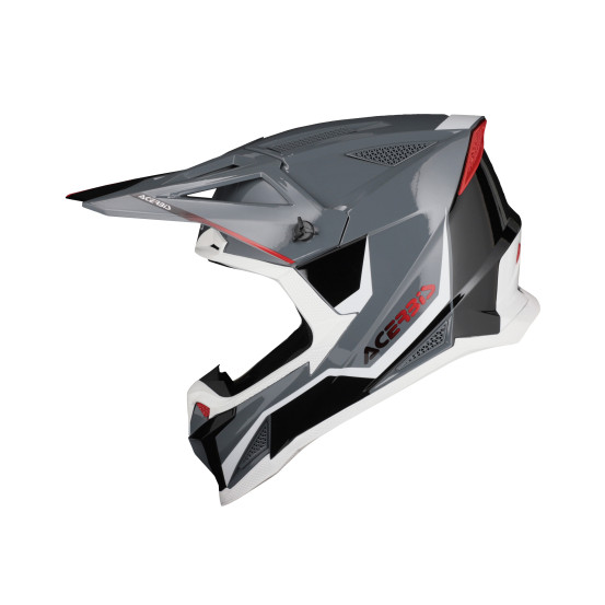 Casque cross Acerbis T711 - Gris Noir