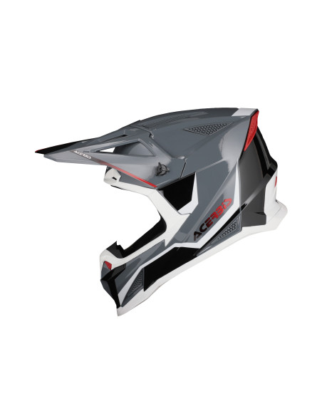 Casque cross Acerbis T711 - Gris Noir
