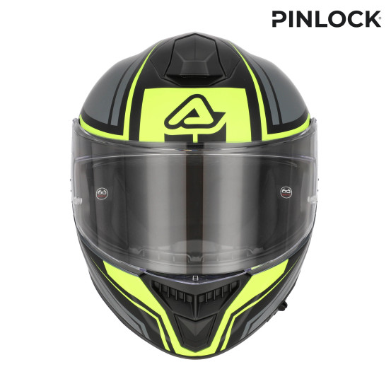 Casque intégral Acerbis Tarmak-X - Gris Jaune