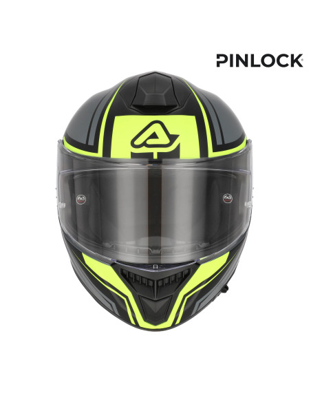 Casque intégral Acerbis Tarmak-X - Gris Jaune