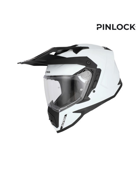 Casque trail Acerbis Assault - Blanc