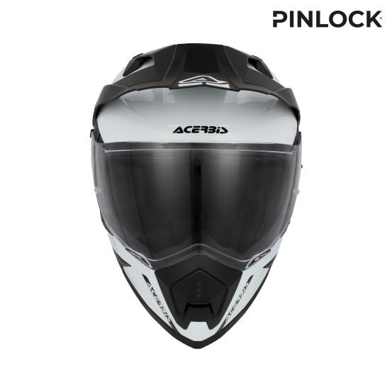 Casque trail Acerbis Assault - Blanc