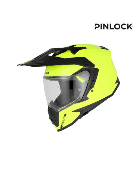 Casque trail Acerbis Assault - Jaune Fluo