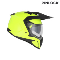 Casque trail Acerbis Assault - Jaune Fluo 2