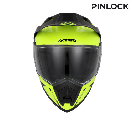 Casque trail Acerbis Assault - Jaune Fluo