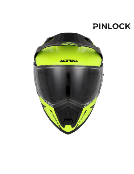 Casque trail Acerbis Assault - Jaune Fluo