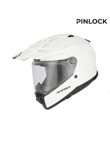 Casque trail Acerbis Attack - Blanc