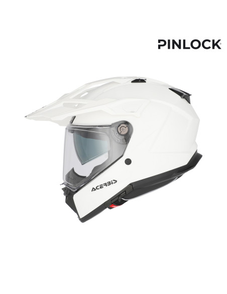 Casque trail Acerbis Attack - Blanc