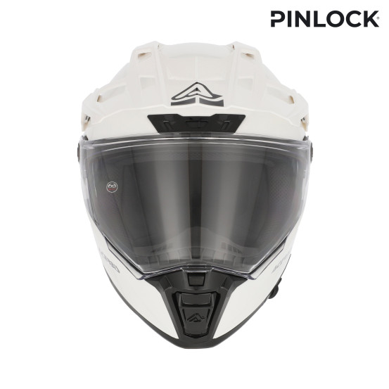 Casque trail Acerbis Attack - Blanc