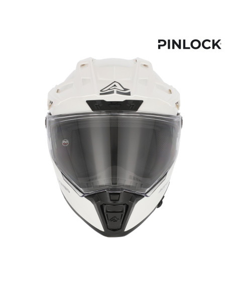 Casque trail Acerbis Attack - Blanc