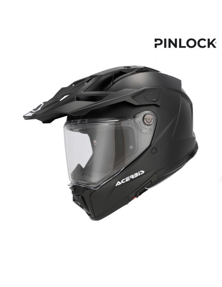 Casque trail Acerbis Attack - Noir