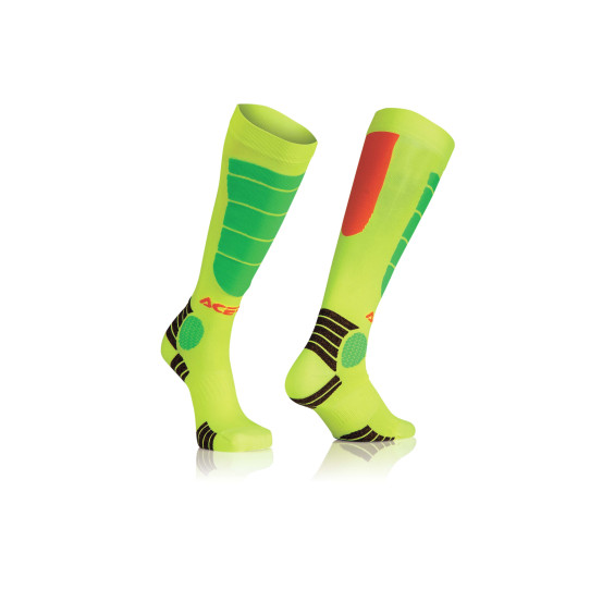 Chaussettes cross enfant Acerbis Mx Impact - Orange Jaune