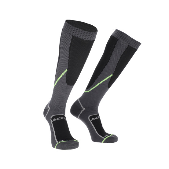 Chaussettes étanches Acerbis No-Wet - Noir Jaune