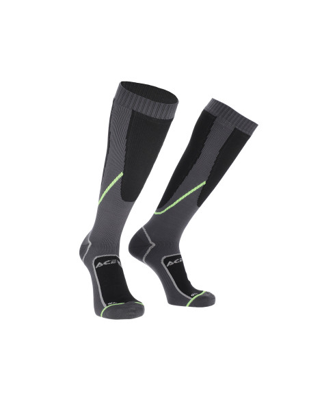 Chaussettes étanches Acerbis No-Wet - Noir Jaune