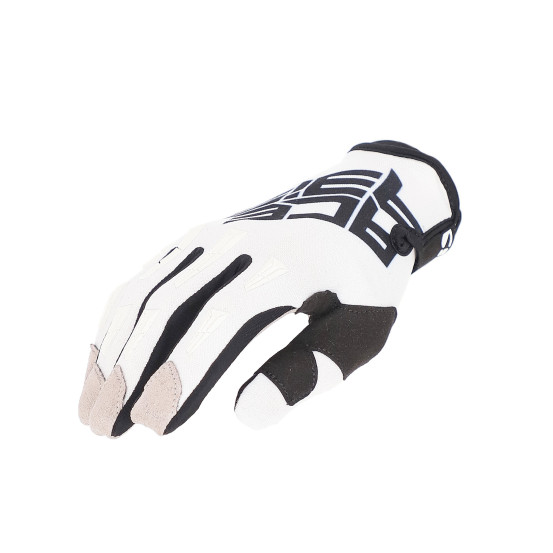 Gants cross enfant Acerbis CE Mx X-K - Blanc