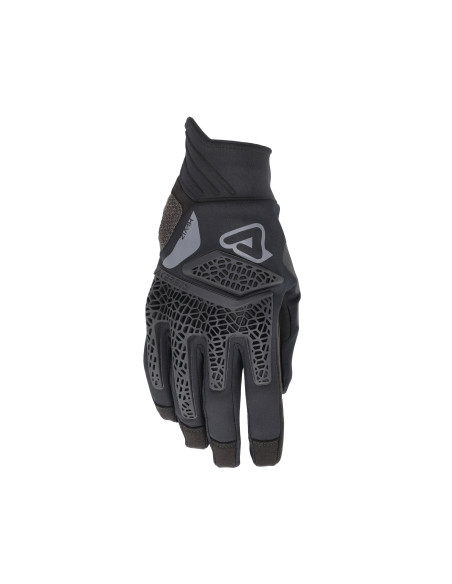 Gants cross homologués CE Acerbis Enduro Hiver - Noir