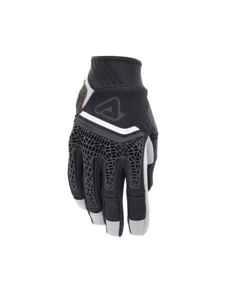 Gants cross homologués CE Acerbis Enduro Pro - Noir
