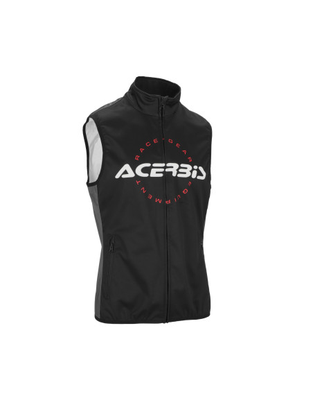 Gilet sans manches Softshell Acerbis Linear - Gris Noir
