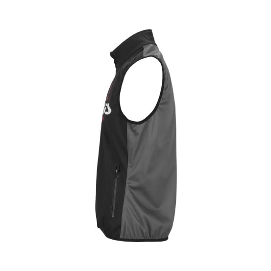 Gilet sans manches Softshell Acerbis Linear - Gris Noir