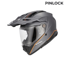 Casque trail Acerbis Attack - Gris Orange