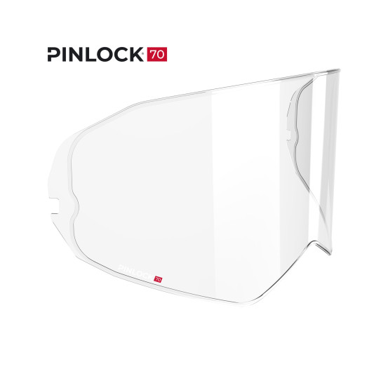 Pinlock 70 Max Vision pour casque trail Acerbis Assault - Transparent