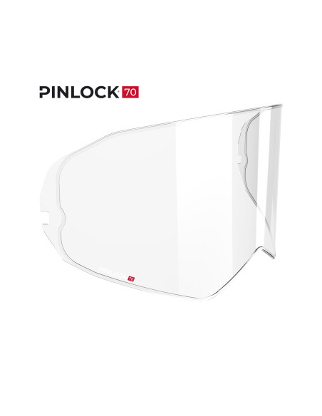 Pinlock 70 Max Vision pour casque trail Acerbis Assault - Transparent