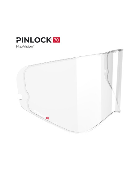 Pinlock 70 Max Vision pour casque trail Acerbis Attack - Transparent
