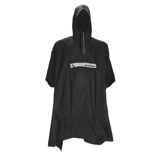 Poncho Impermeable Acerbis - Noir