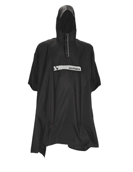 Poncho Impermeable Acerbis - Noir