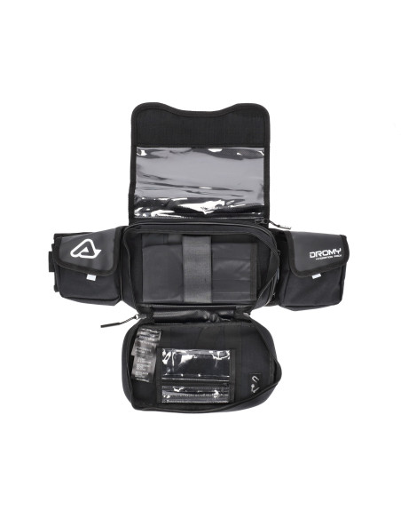 Sacoche Outils Acerbis Dromy - Noir Blanc