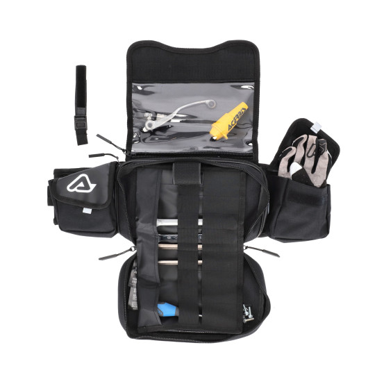 Sacoche Outils Acerbis Dromy - Noir Blanc