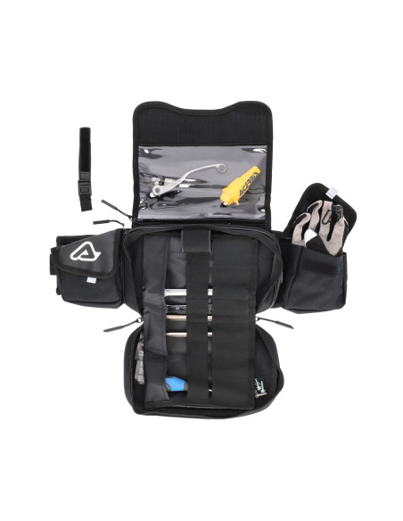 Sacoche Outils Acerbis Dromy - Noir Blanc