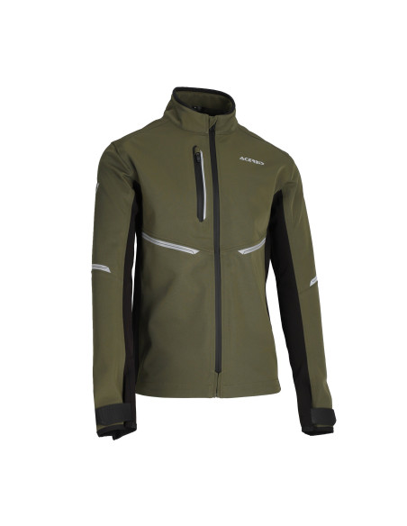 Veste enduro Acerbis X-Duro Water-Proof - Kaki