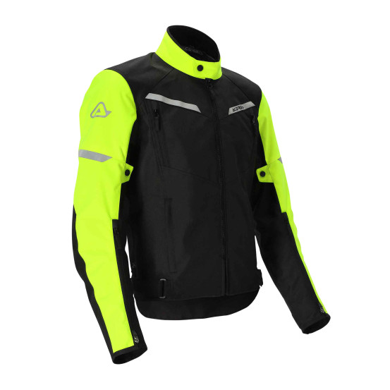 Veste route femme Acerbis X-Street - Noir Jaune