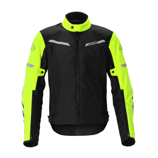 Veste route femme Acerbis X-Street - Noir Jaune