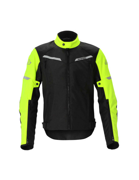 Veste route femme Acerbis X-Street - Noir Jaune