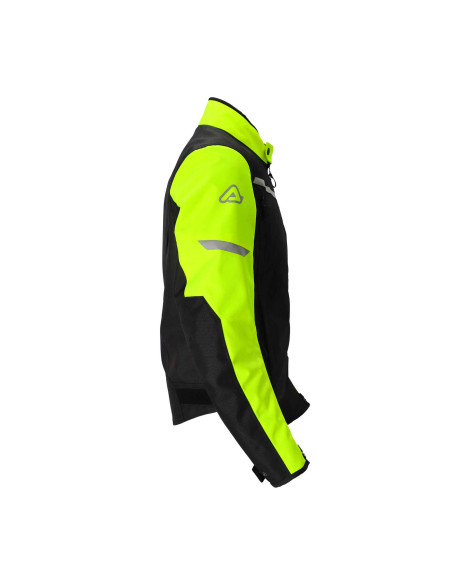 Veste route femme Acerbis X-Street - Noir Jaune