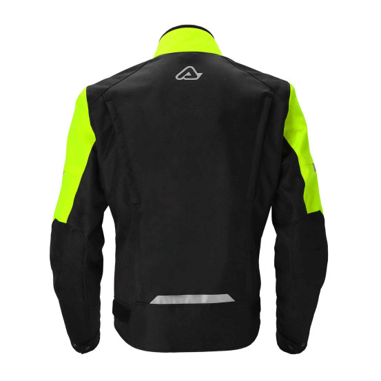 Veste route femme Acerbis X-Street - Noir Jaune