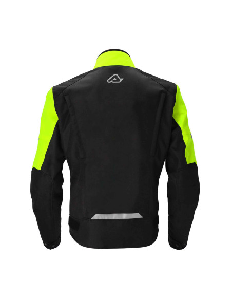 Veste route femme Acerbis X-Street - Noir Jaune