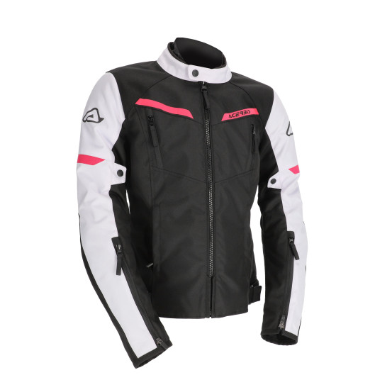 Veste route femme Acerbis X-Street - Noir Rose