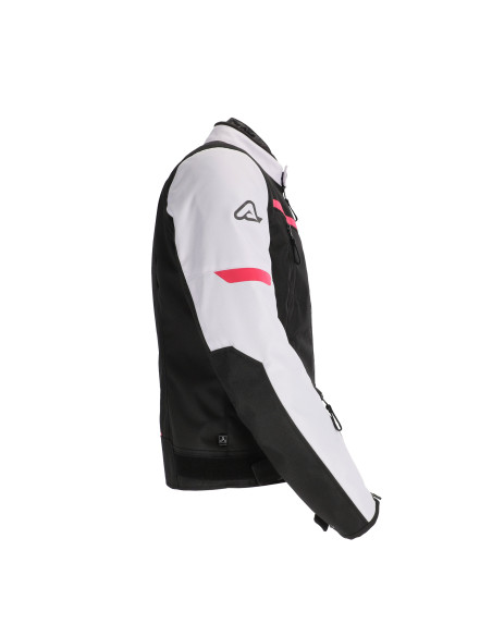 Veste route femme Acerbis X-Street - Noir Rose