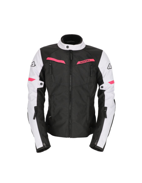 Veste route femme Acerbis X-Street - Noir Rose
