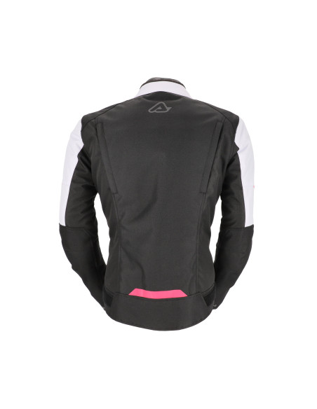 Veste route femme Acerbis X-Street - Noir Rose