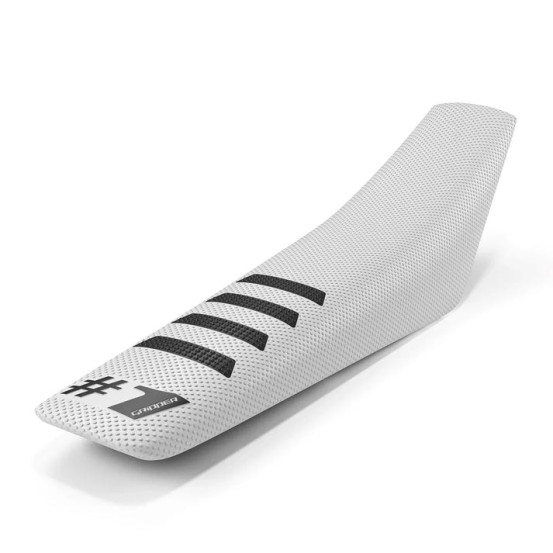 Housse De Selle OneGripper Ribbed -  Blanc Noir