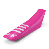 Housse De Selle OneGripper Ribbed -  Rose Blanc